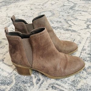 Soft Moc Tan Ankle Boot